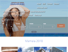 Tablet Screenshot of discovery-romania.com